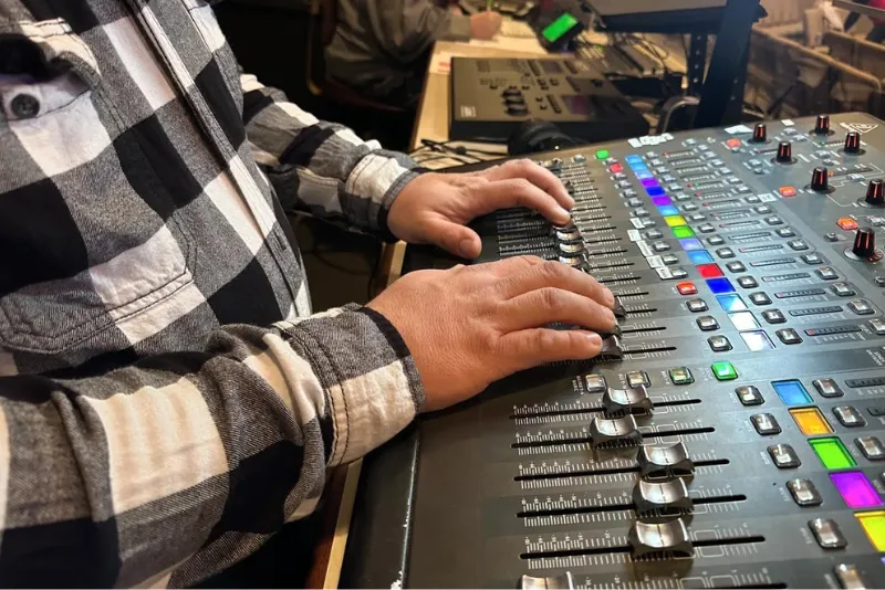 Sound reinforcement system at Faith Church