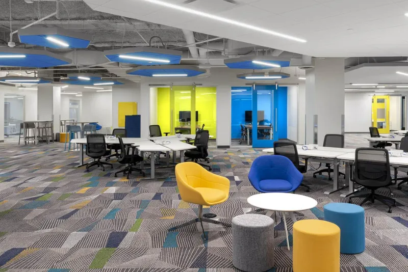 Conference room AV at Infosys